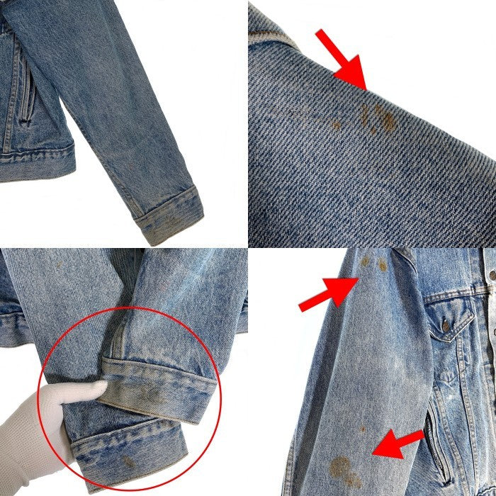 80-90's Levi's リーバイス 70506-0214 デニムトラッカージャケット 4th インディゴ USA製 Size 46 福生店