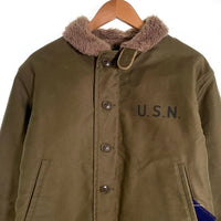 TOYS McCOY トイズマッコイ N-1 デッキジャケット オリーブ TMJ2436 Size 38 福生店