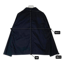 DANTON ダントン 17A-SL-001 JD-8815 CDT カバーオール ブラック size42 瑞穂店
