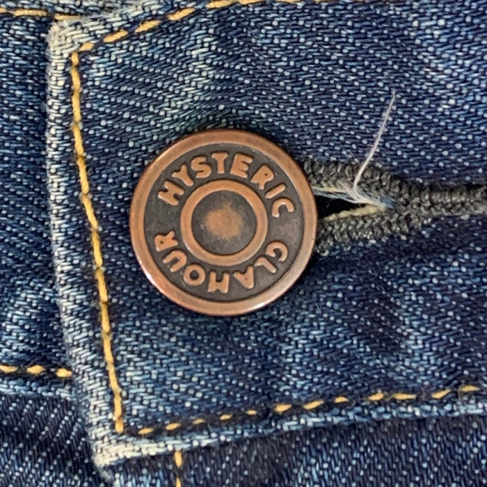 HYSTERIC GLAMOUR ヒステリックグラマー ストレッチ セルビッチ デニム パンツ インディゴ 0263AP10 Size 31 福生店
