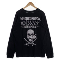 NEIGHBORHOOD ネイバーフッド 23AW Schott ショット KOSTAS SEREMETIS コスタスセレメティス L/S T SHIRTS ロングスリーブ プリントTシャツ ブラック 782-3230020 Size L 福生店
