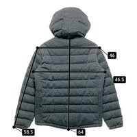 CHUMS チャムス ダウンジャケット レディース グレー sizeL 瑞穂店