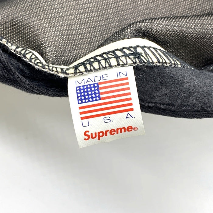 SUPREME シュプリーム 16AW Top Stripe Camp Cap トップストライプ キャンプキャップ ブラック 福生店