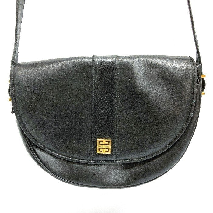 GIVENCHY ジバンシー レザー ショルダーバッグ ブラック 瑞穂店