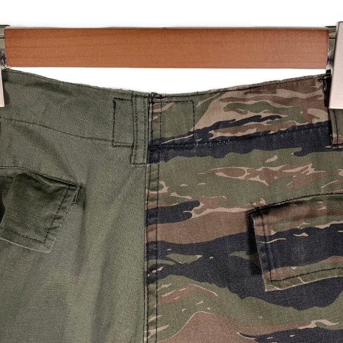 FORTY FINE CLOTHING フォーティーファインクロージング ミリタリーカーゴショーツ ショートパンツ タイガーカモ オリーブ Size 2 福生店