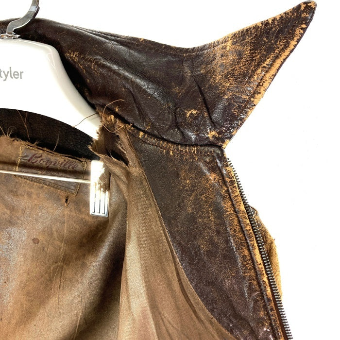 Boyville SEARS ボーイヴィル シアーズ 50's レザージャケット ブラウン size- 瑞穂店