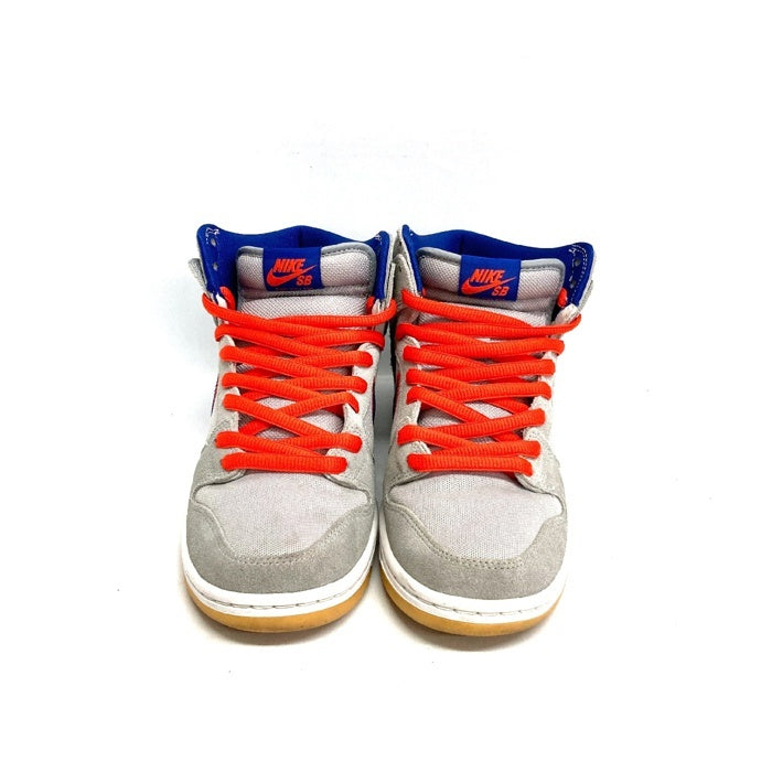 NIKE ナイキ DH7155-001 SB Dunk High Rush Blue and Team Orange/New York Mets ダンクハイ グレー size26cm 瑞穂店