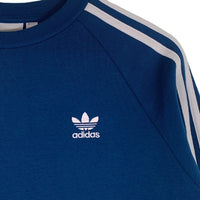 adidas アディダス スリーストライプ クルーネックスウェットトレーナー ブルー DV1554 Size JP M 福生店