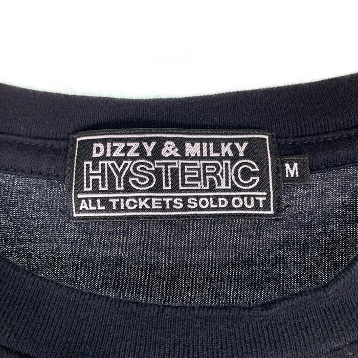 HYSTERIC GLAMOUR ヒステリックグラマー SKULL BERRY プリントTシャツ ブラック 02222CT23 Size M 福生店
