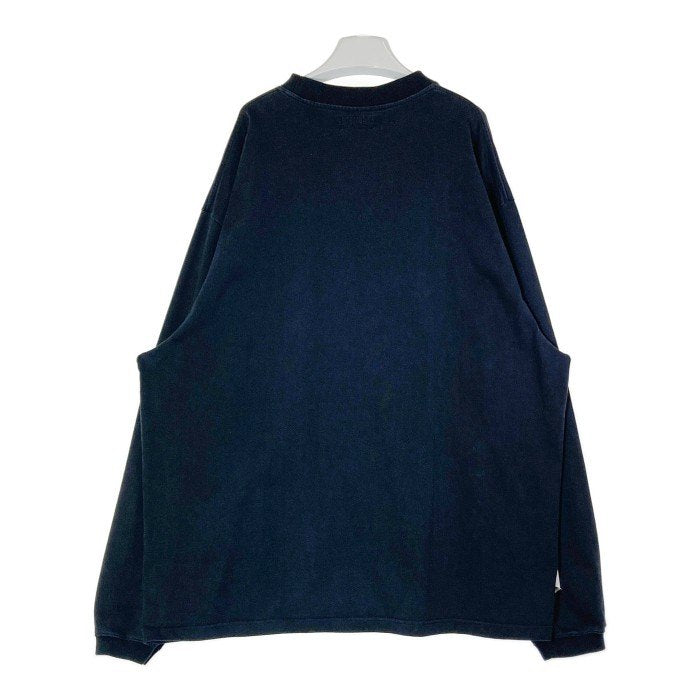 VETEMENTS ヴェトモン 22SS LOGO LABEL LONGSLEEVE ロゴラベル ロングスリーブカットソー UE52TR280X ブラック SizeL 瑞穂店