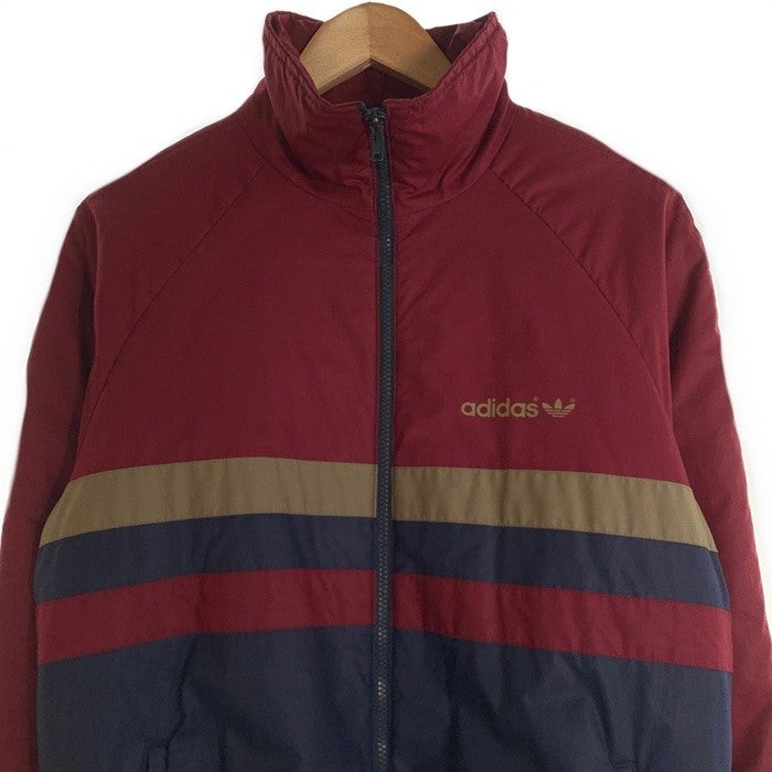 80's-90's adidas アディダス パファージャケット 中綿 ボルドー