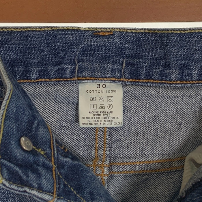 CALEE キャリー ウォッシュ加工 テーパードデニムパンツ ジーンズ ライトブルー Size 30 福生店