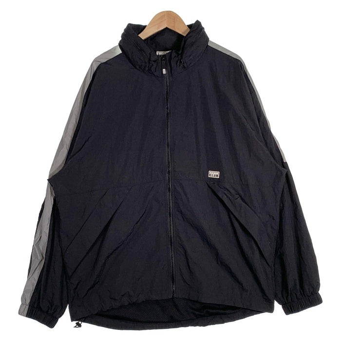 PRO CLUB プロクラブ FULL COURT WINDBREAKER JACKET ウィンドブレーカージャケット トラック ブラック ナイロン リフレクター Size 2XL 福生店