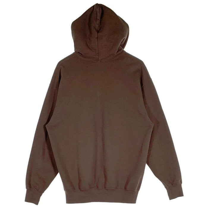 STANDARD CALIFORNIA スタンダードカリフォルニア SD US Cotton Script Logo Zip Hood Sweat コットン スクリプト ロゴ ジップ フード スウェット フーディー パーカー ブラウン Size XL 福生店