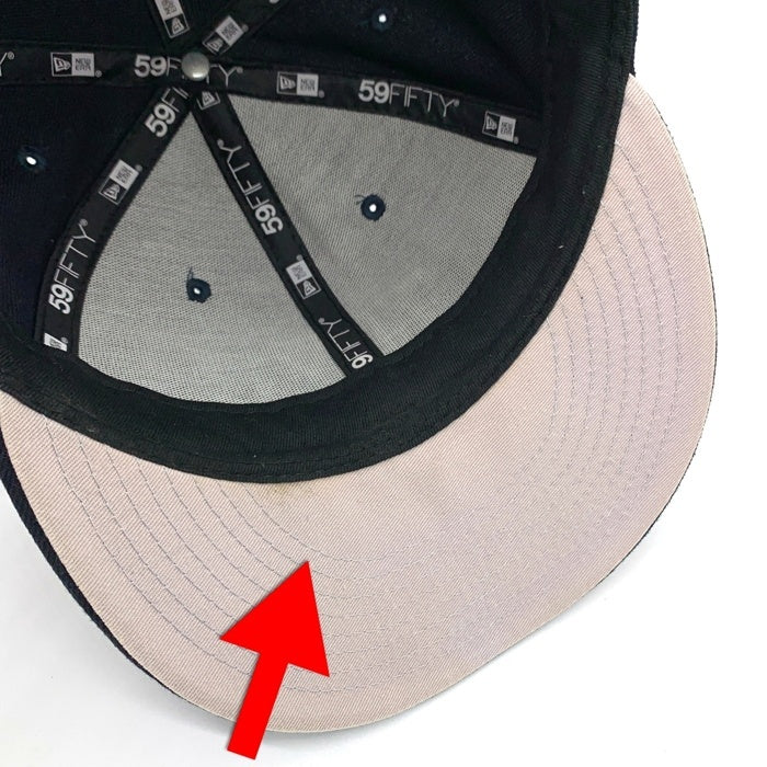 STUSSY ステューシー NEW ERA ニューエラ 59FIFTY NY LOGO CAP ベースボールキャップ ネイビー Size 7 1/2 (59.6cm) 福生店