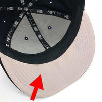 STUSSY ステューシー NEW ERA ニューエラ 59FIFTY NY LOGO CAP ベースボールキャップ ネイビー Size 7 1/2 (59.6cm) 福生店