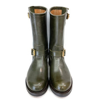 Y'2 LEATHER ワイツーレザー EB-01 ECO HORSE ENGINEER BOOTS エコ ホース エンジニアブーツ オリーブ Size 8D (26cm) 瑞穂店