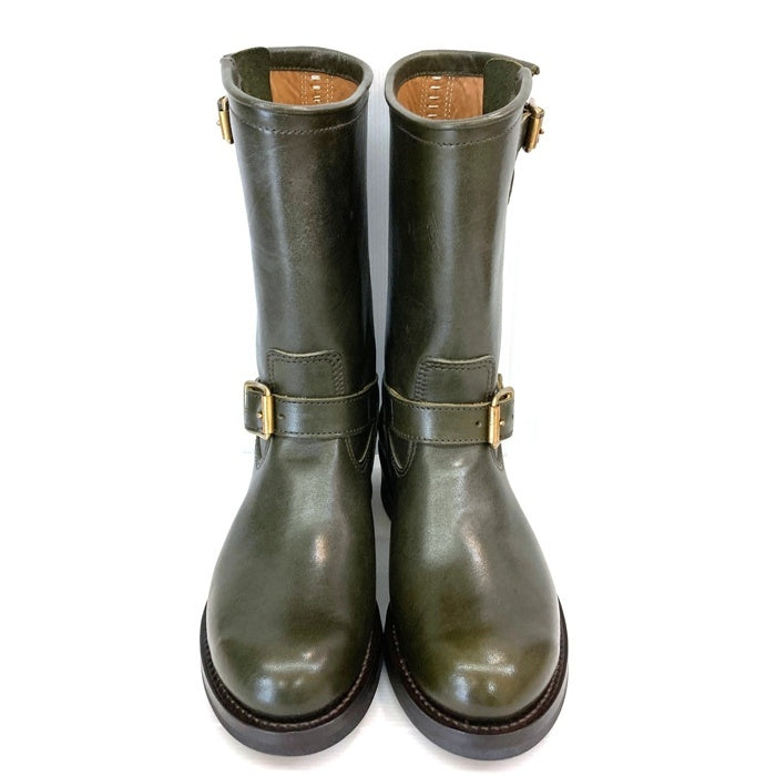Y'2 LEATHER ワイツーレザー EB-01 ECO HORSE ENGINEER BOOTS エコ ホース エンジニアブーツ オリーブ Size 8D (26cm) 瑞穂店