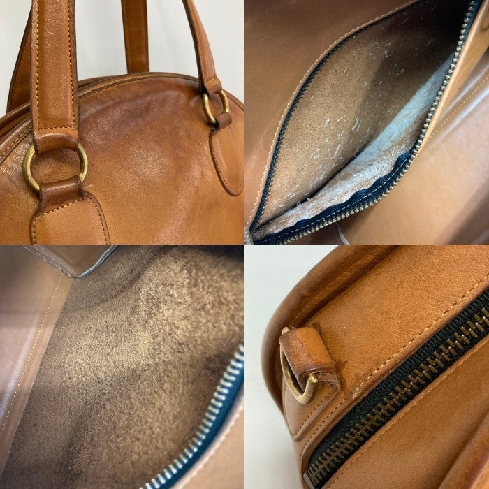 OLD COACH オールドコーチ 0038-342 ハンドバッグ レザー ブラウン 瑞穂店