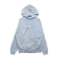 LFYT エルエフワイティー Rose Logo US Cotton Hooded Sweatshirt プルオーバースウェットパーカー ライトブルー LE220501 Size L 瑞穂店