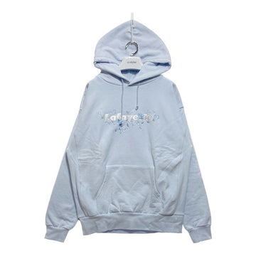 LFYT エルエフワイティー Rose Logo US Cotton Hooded Sweatshirt プルオーバースウェットパーカー ライトブルー LE220501 Size L 瑞穂店