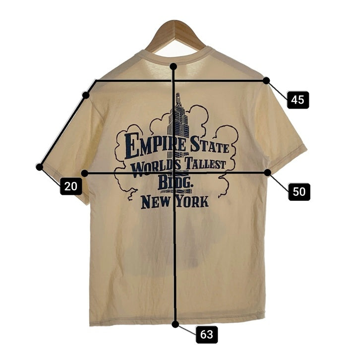 FREEWHEELERS フリーホイーラーズ Power Wear NEW YORK キングコング プリントTシャツ アイボリー Size M 福生店