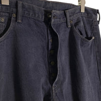 Levi`s リーバイス 501 カラーデニムパンツ ジーンズ 後染め ブラック ネイビー 005011135 Size 40×30 福生店