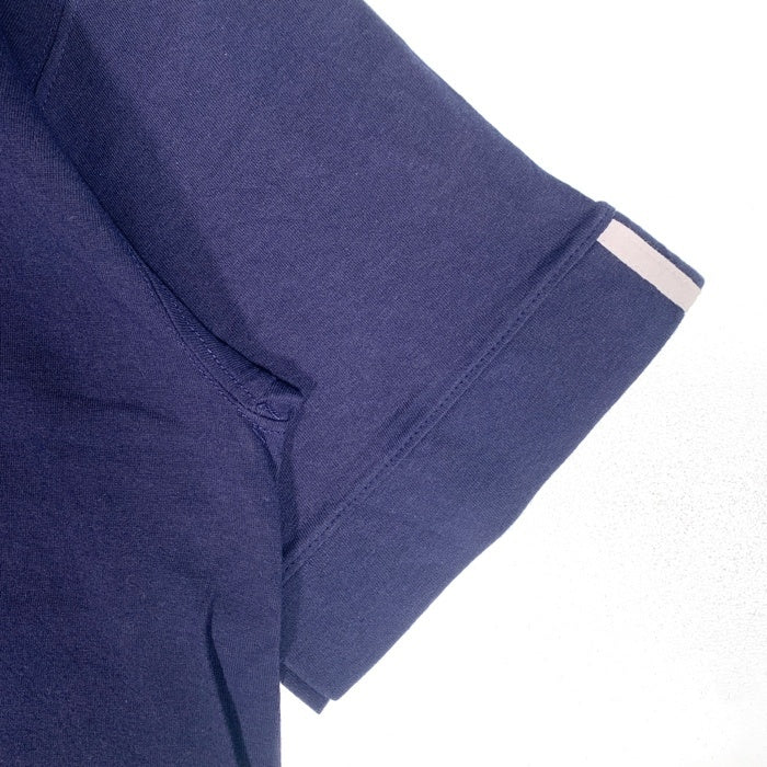 adidas アディダス TRUE TO THE SPORT Newyork Yankees ニューヨークヤンキース MLB チームロゴ 刺繡 半袖 Tシャツ ネイビー USA製 Size M 福生店