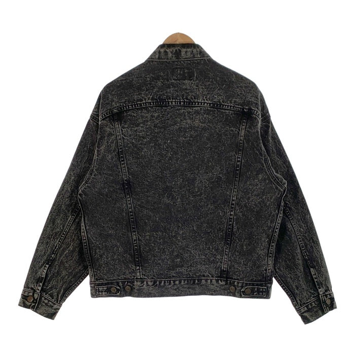 80's Levi's リーバイス 70507-0253 ケミカルウォッシュ ブラックデニムトラッカージャケット USA製 Size L 福生店