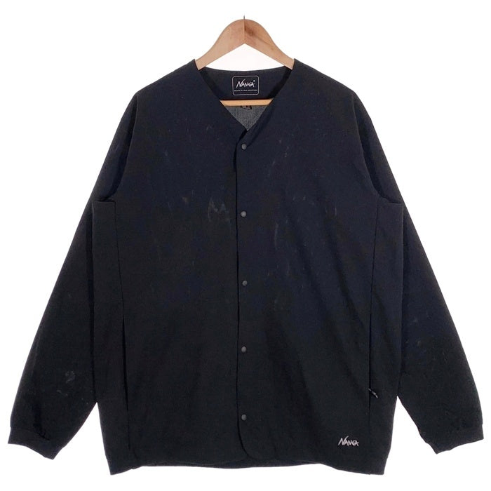 NANGA ナンガ 26SS DotAir COMFY CARDIGAN ドットエア コンフィ カーディガン ブラック Size M 福生店