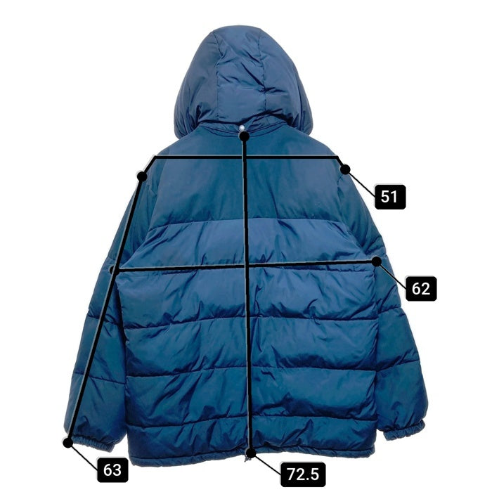 adidas アディダス 万国旗タグ シロクマ刺繍 中綿ジャケット ネイビー sizeM 瑞穂店