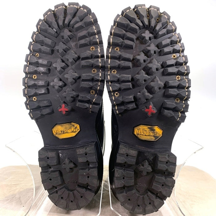 WHITE'S BOOTS ホワイツブーツ Smoke Jumper スモークジャンパー レギュラートゥ レザーブーツ Vibram100 ブラック Size 9 1/2 E (27.5cm) 福生店