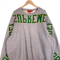 SUPREME シュプリーム 22SS Multi Arc Crewneck マルチ アーチロゴ クルーネックスウェットトレーナー グレー グリーン Size XXL 福生店
