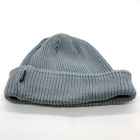 EVISEN SKATEBOARDS エビセン スケートボード LOGO BEANIE ロゴビーニー ニット帽 刺繡ロゴ グレー 福生店