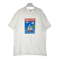 Supreme シュプリーム 20SS Sailboat Tee ホワイト sizeL※所々汚れあり 瑞穂店