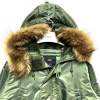 ALPHA アルファ N-3B フライトジャケット オリーブ 20094-403 Size L 瑞穂店