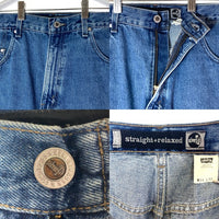 Levi's Silver Tab リーバイス シルバータブ USA製 98年 Straight + relaxed デニムパンツ インディゴ size34 瑞穂店