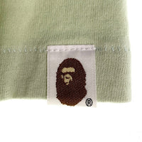 A BATHING APE アベイシングエイプ Japan Culture Lettered  T-Shirt プリント Tシャツ グリーン 001TEJ301066M Size M 福生店