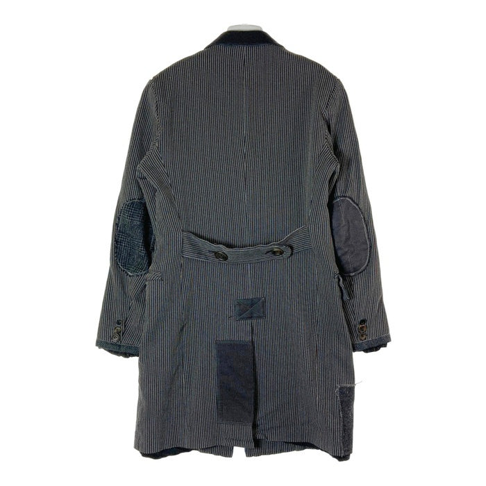 JUNYA WATANABE COMME des GARCONS MAN ジュンヤワタナベ コムデギャルソンマン WL-C001 AD2013 パッチワーク 3つボタン コート ブラック sizeS 瑞穂店