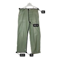 US ARMY ユーエスアーミー DSA-1-4067-64-C 60s TROUSERS ボタンフライ ファティーグパンツ カーキ sizeW34 瑞穂店