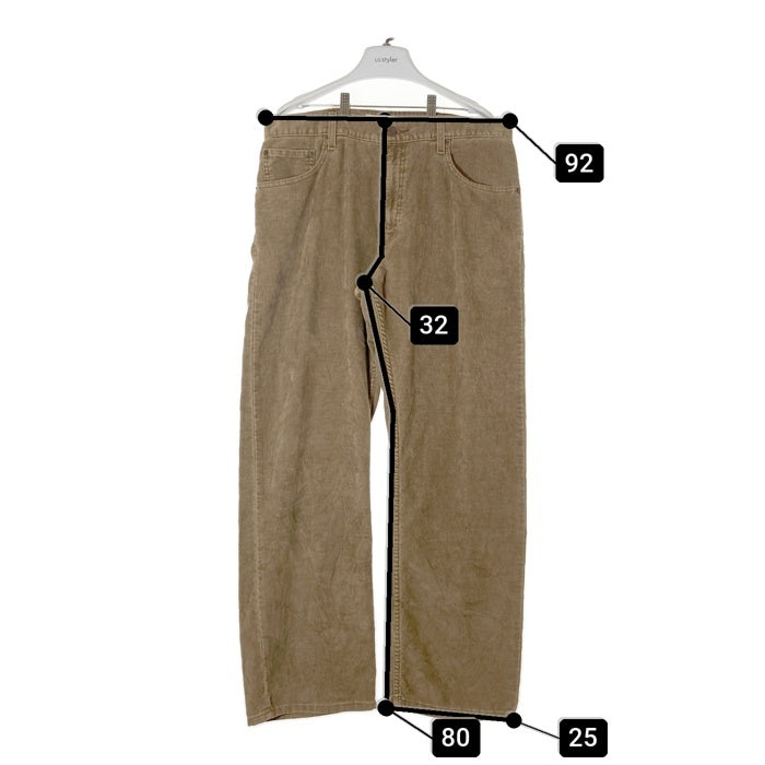 Levi's リーバイス 559 RELAXED STRAIGHT コーデュロイパンツ ブラウン size36 瑞穂店