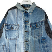 Rebuild By Needles リビルド バイ ニードルス NS297 Jean Jacket  Covered Jacket sizeL 瑞穂店