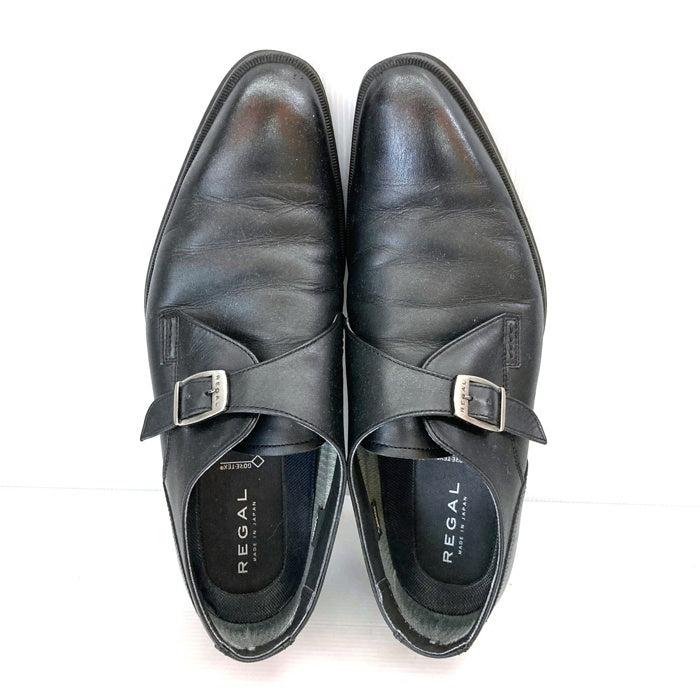 REGAL リーガル GORE-TEX ゴアテックス モンクストラップ ビジネスシューズ ブラック CJ19-D36HR Size 26.5cm EEE 瑞穂店