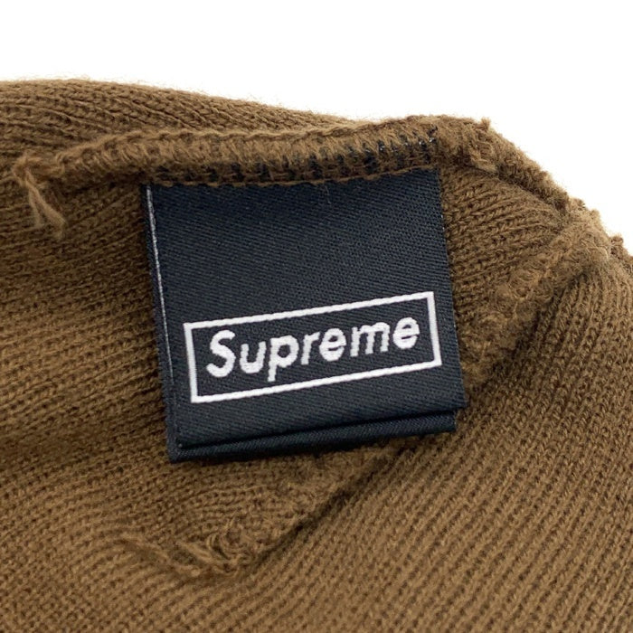 SUPREME シュプリーム 19AW New Era ニューエラ Bandana Box Logo Beanie バンダナボックスロゴ ビーニーキャップ ブラウン 福生店