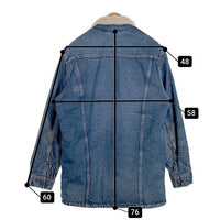 70’s Levi's リーバイス ランチコート デニム ボア スナップボタン ライトブルー Size L 福生店