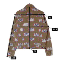 Supreme シュプリーム 17SS 666 Denim Trucker Jacket Gジャン 総柄 ブラウン sizeL 瑞穂店