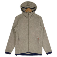 Karrimor カリマー journey parka ジャーニーパーカー ジップアップニットパーカー グレー ネイビー 27-13F Size L 福生店