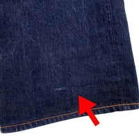 EVISU エヴィス No.2 ダブルニー デニムパンツ シンチバック カモメペイント インディゴ Lot.2013 Size 32×35 福生店