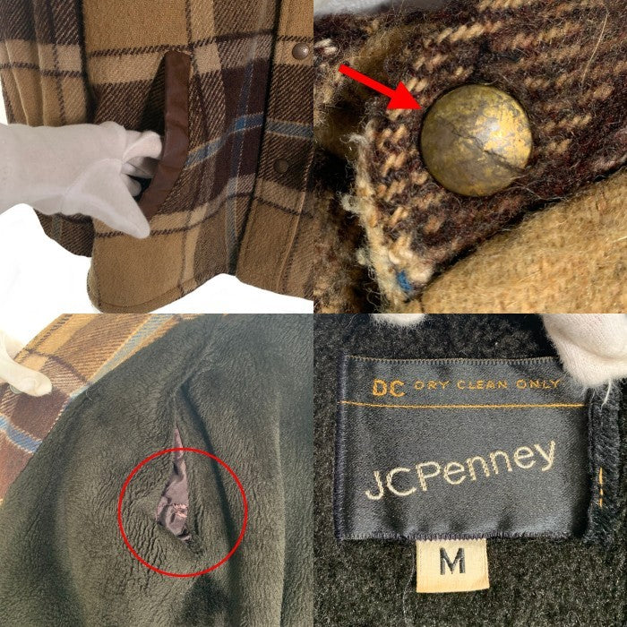 60's JC Penney ジェーシーペニー 裏ボア CPO WOOL JACKET ウール ジャケット ベージュ ブラウン Size M 福生店