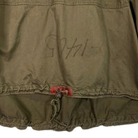 40's U.S.ARMY 米陸軍 M43 FIELD PARKA フィールドパーカ SKYLINE CLOTHING オリーブ Size L 福生店